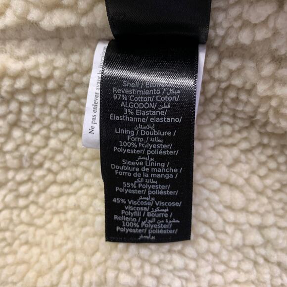 JOHN VARVATOS STAR USA Size L Black Coated Cotton Twill Snaps Jacket - Picture 8 of 9